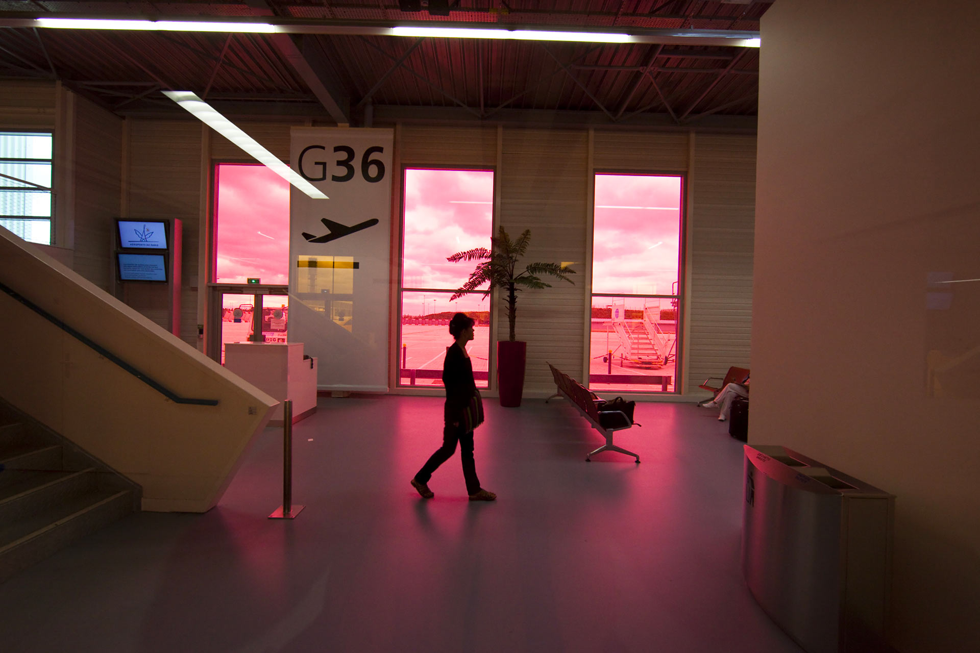 Terminals' map of Paris-Charles de Gaulle airport - Paris-Aéroport