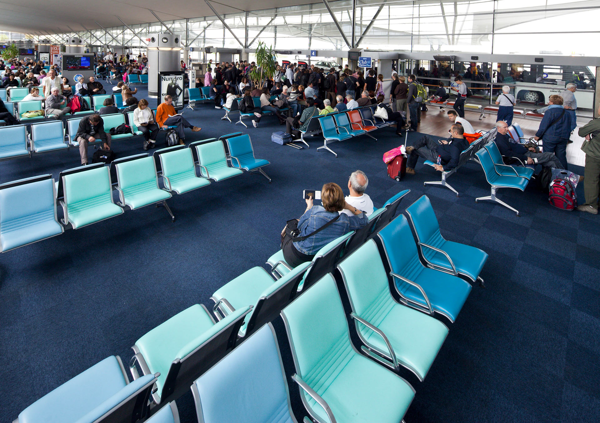 Terminals' map of Paris-Charles de Gaulle airport - Paris-Aéroport