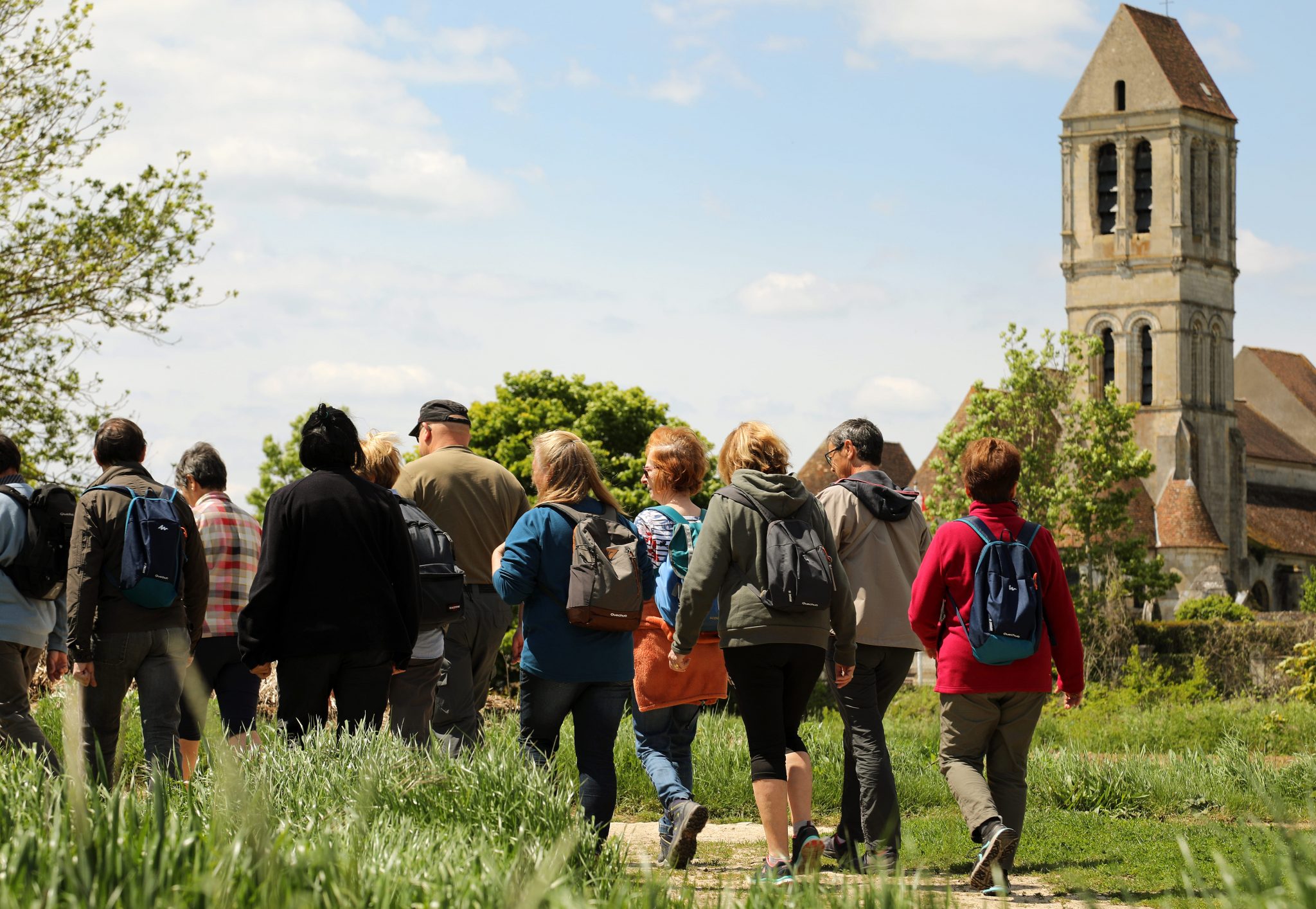 Dos pueblos para visitas en grupo alrededor de Roissy