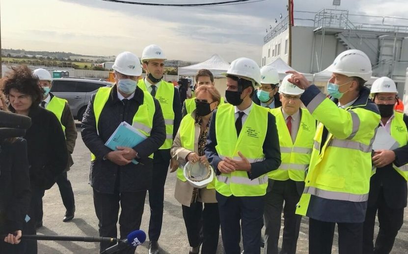 Gabriel Attal en visite sur le territoire du Grand Roissy