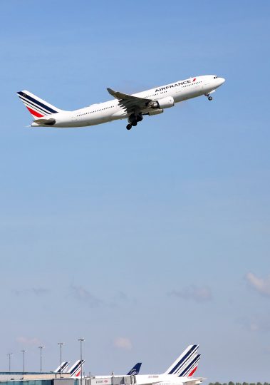 Aéroport Paris-CDG - Avion qui décolle