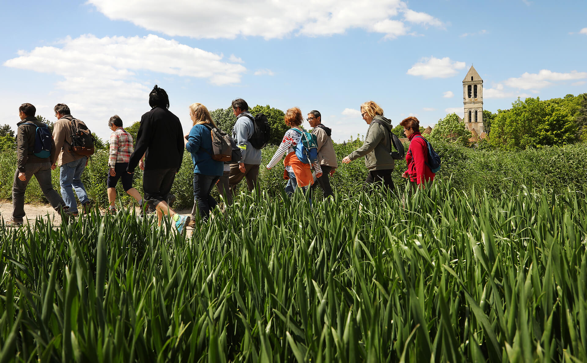 Im Herzen des regionalen Naturparks Oise-Pays de France