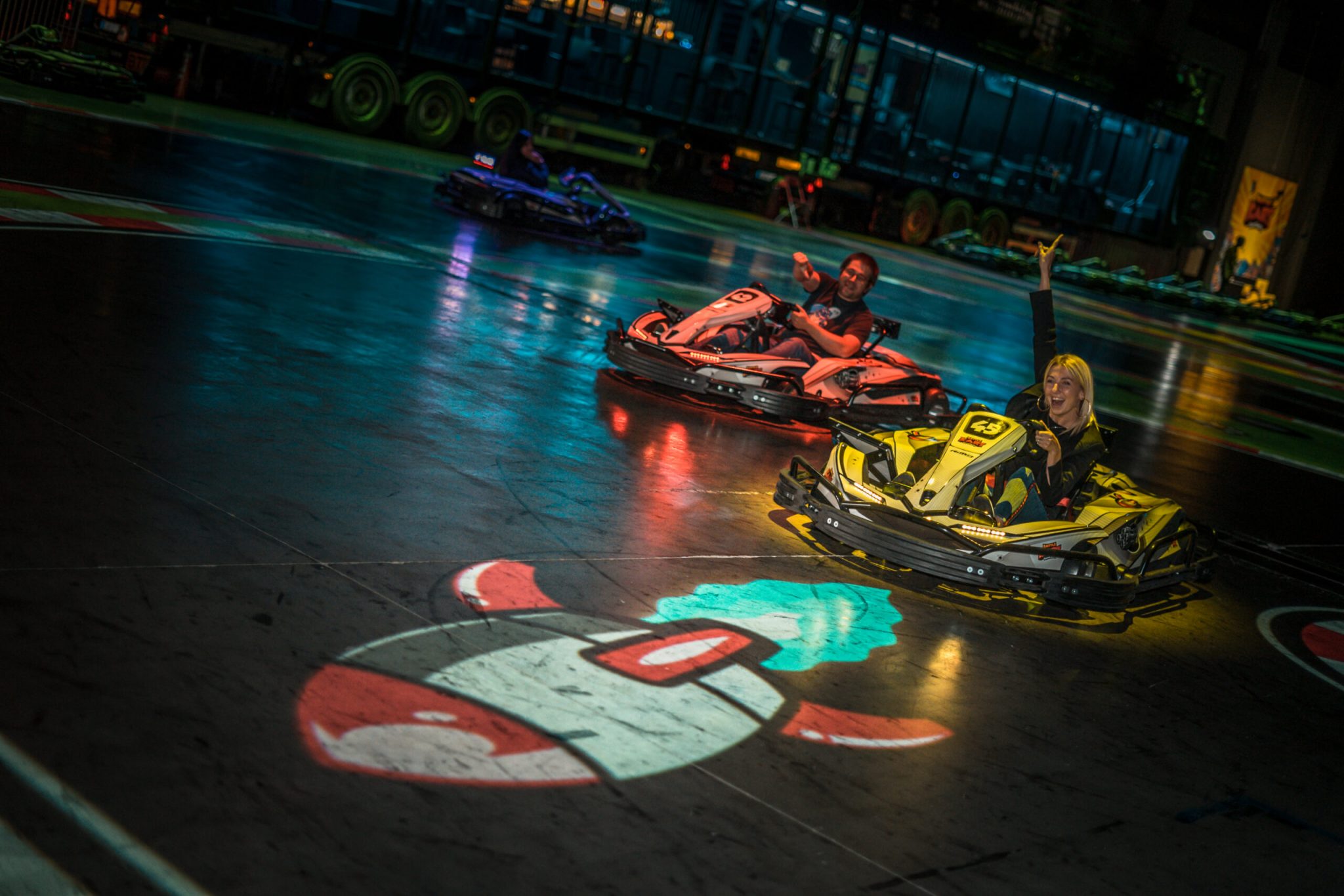 BattleKart, concept immersif de karting électrique en réalité augmentée