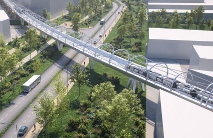 La future gare du Grand Paris Express au Parc des expositions de Villepinte