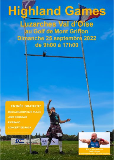 Affiche Highlang Games de Luzarches