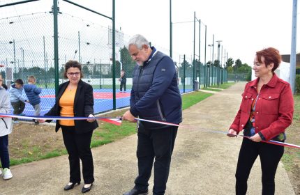 Inauguration du City Park de Roissy-en-France