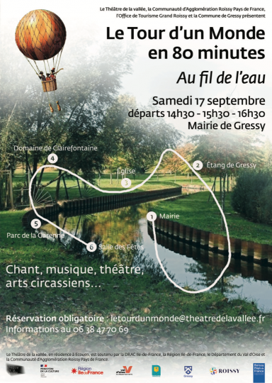 Le Tour d'un Monde en 80 minutes par le Théâtre de la Vallée
