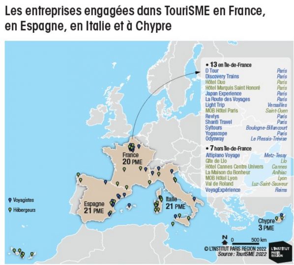Les entreprises engagées dans un touriSME