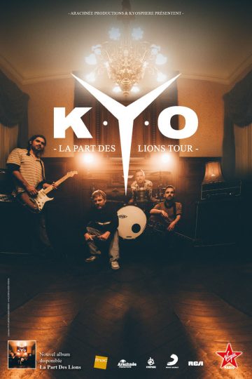 Spectacle KYO à l'orangerie