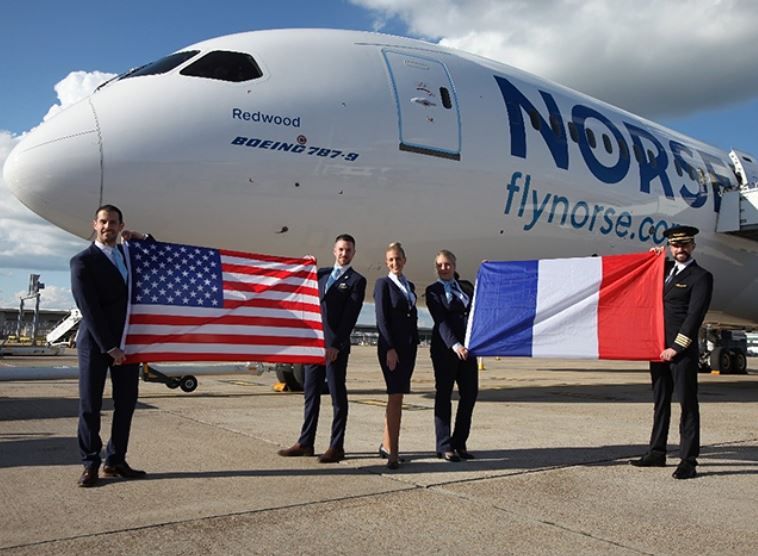 Norse Atlantic Airways verbindet Paris mit New York