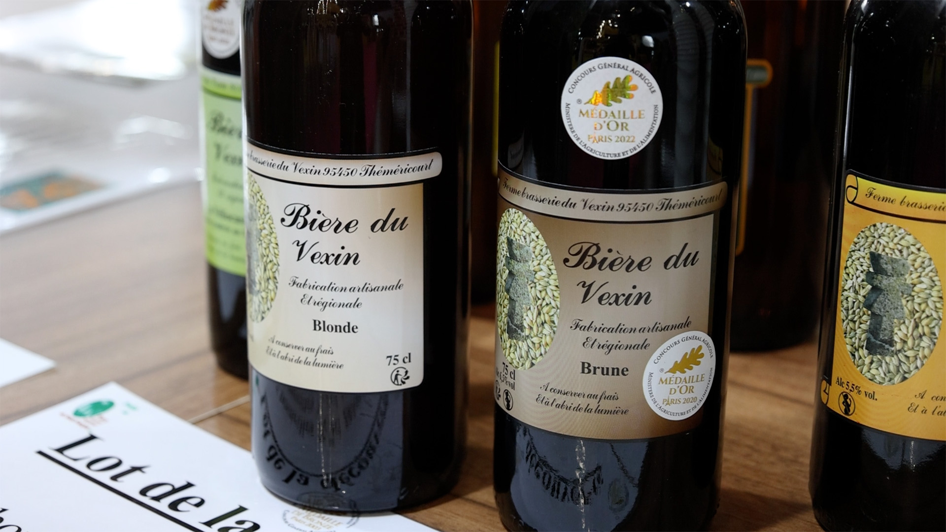 Vexin-Bier (Val d'Oise) auf der Landwirtschaftsmesse ausgezeichnet