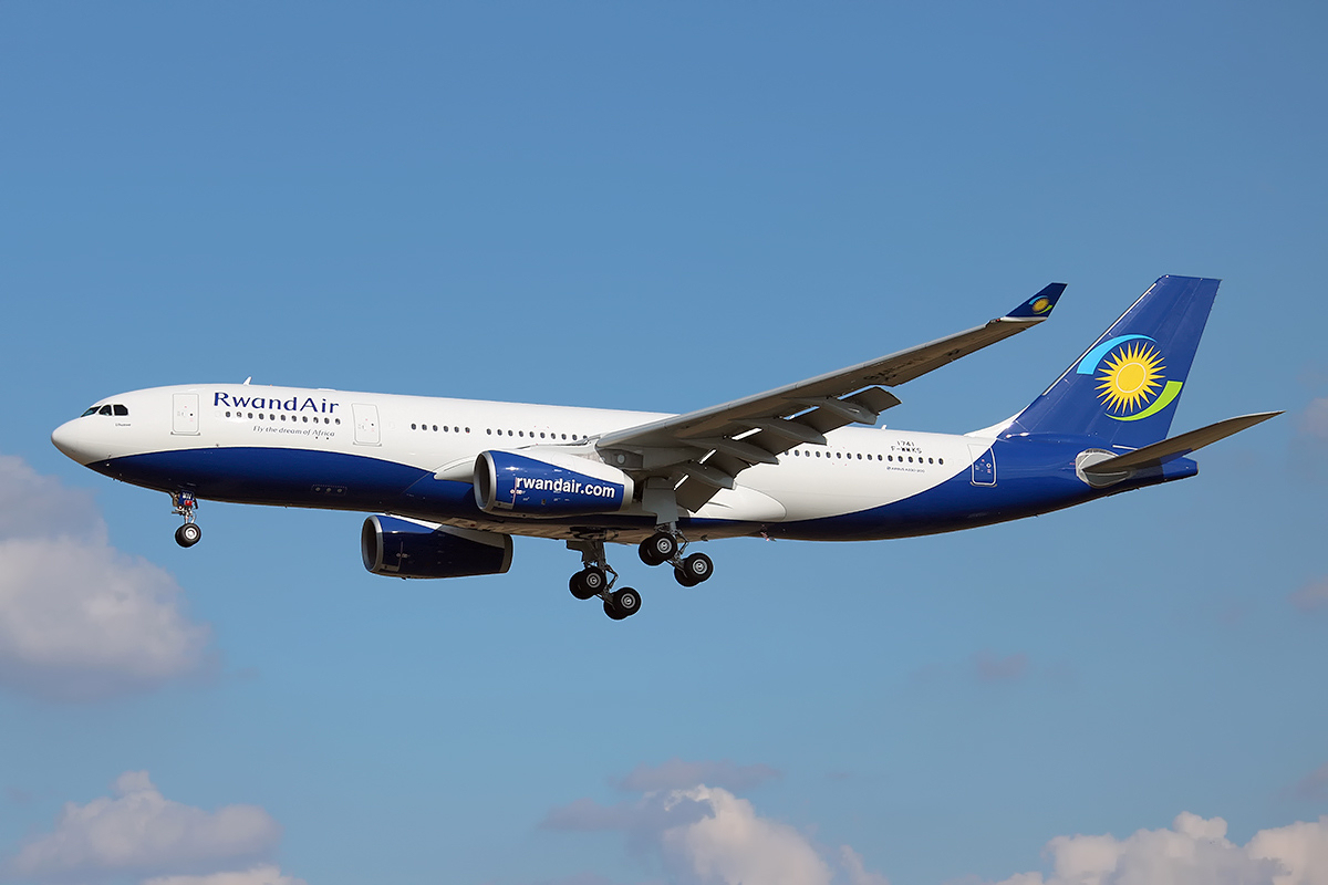 RwandAir lança voo direto para Paris