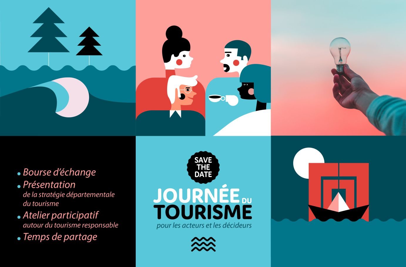 Giornata del turismo 2024 sull'isola dei divertimenti di Cergy-Pontoise
