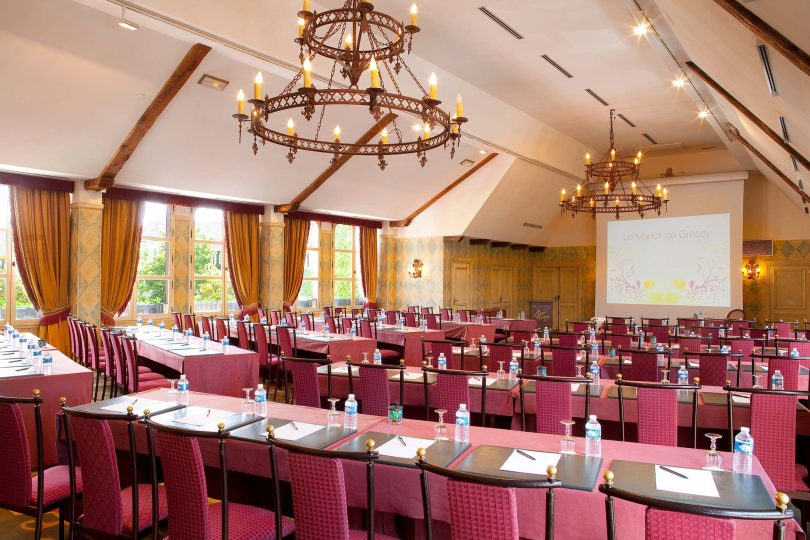 Salle dé réunion au Manoir de Gressy