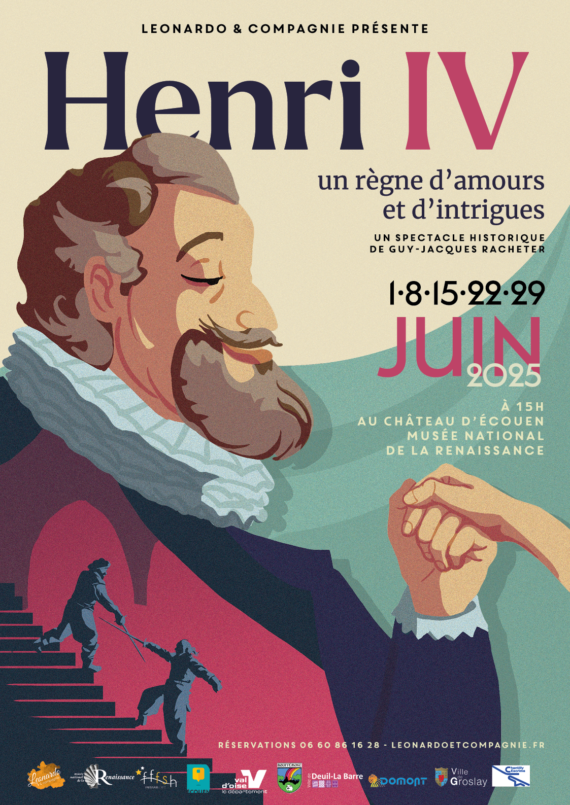 Spectacle à Écouen : Henri IV, un règne d’amours et d’intrigues