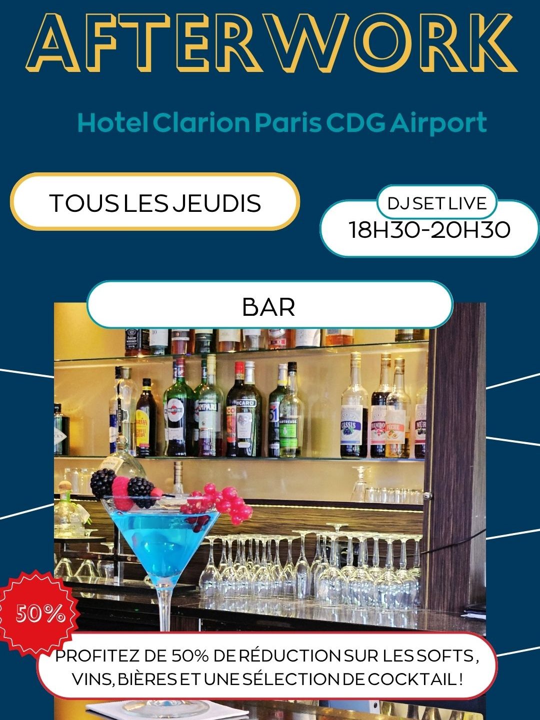 Clarion : L'afterwork qui fait du bien