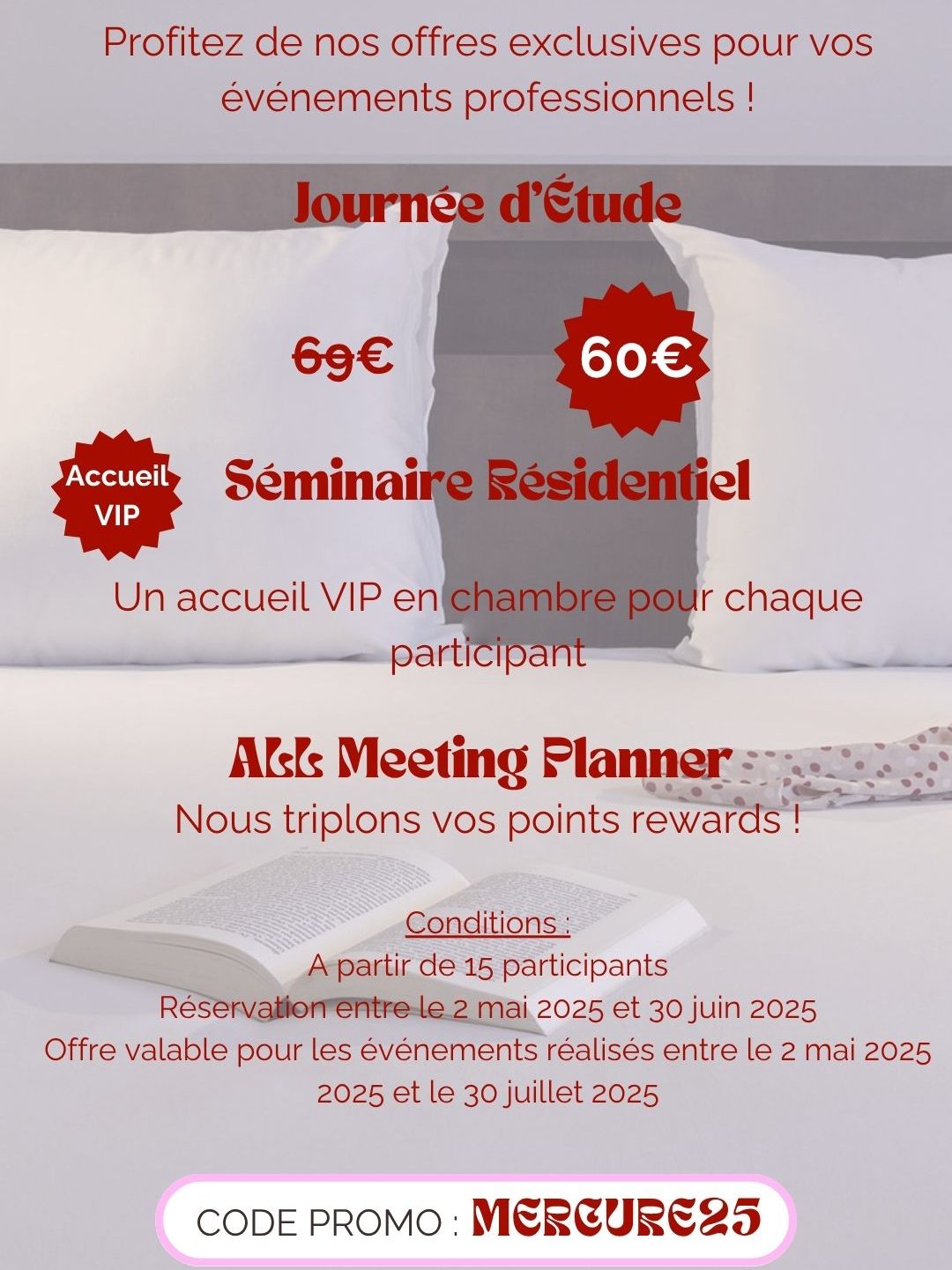 Mercure : Triple événement en juin