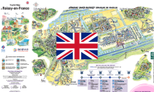 Plan touristique en Anglais