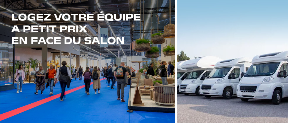 Hébergement pro en camping-car pour Maison & Objet 2025