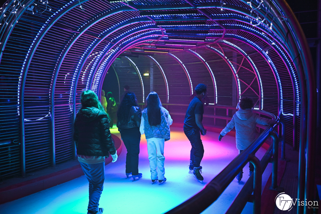 Soirée de réouverture de la patinoire à la Plaine Oxygène