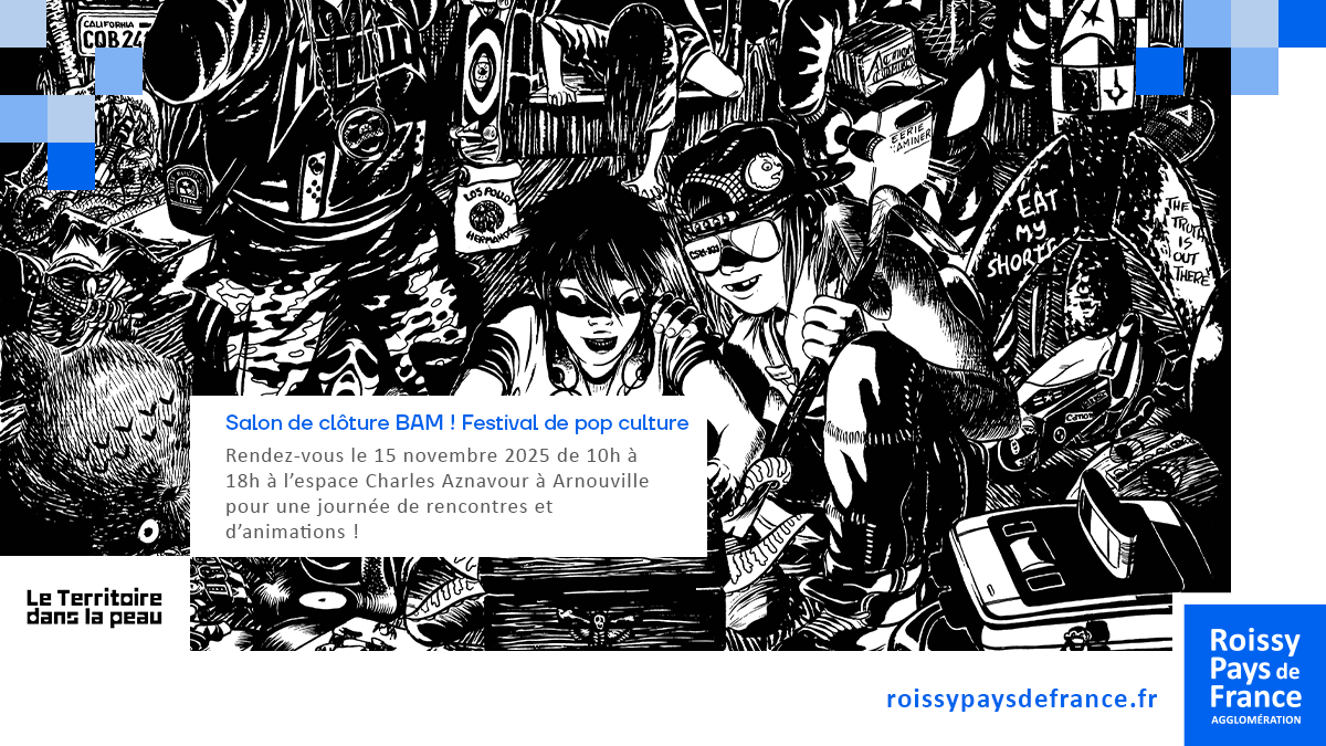 BAM ! Festival 2025 – Clôture à Arnouville le 15 novembre