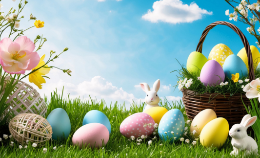 Pâques en famille : Chasse aux œufs et atelier peinture