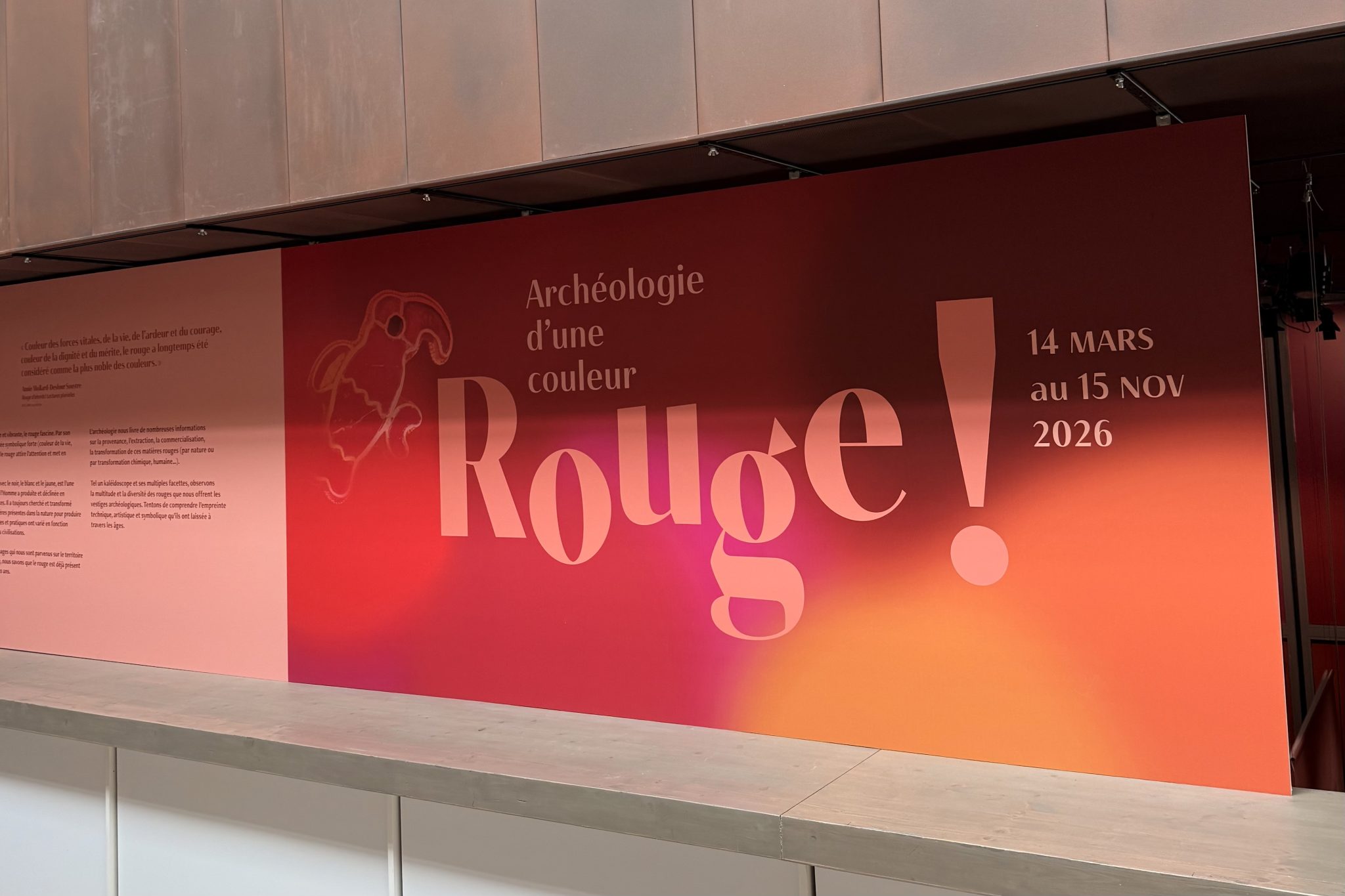 Rouge ! L&rsquo;expo qui colore votre printemps au musée ARCHÉA