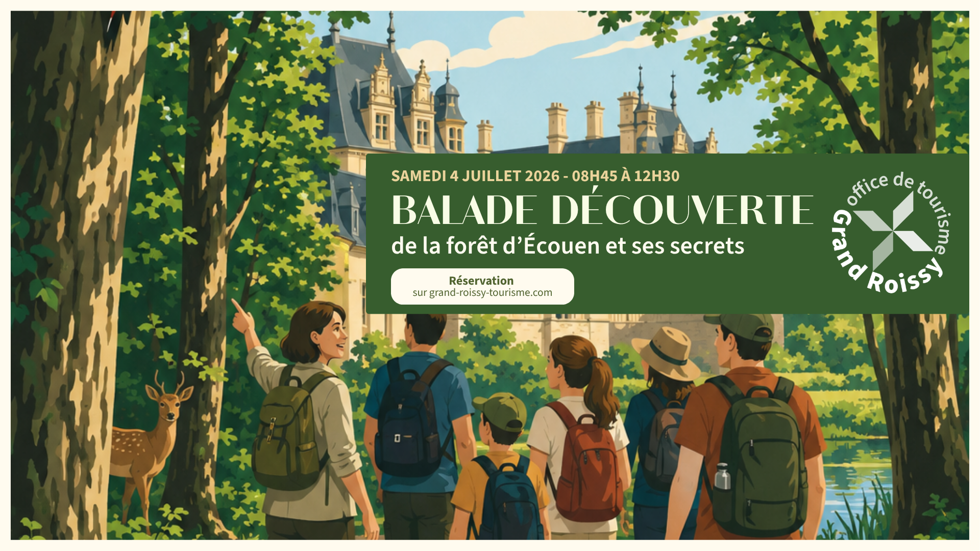 4 juillet 2026 – Balade découverte de la forêt d’Écouen et ses secrets