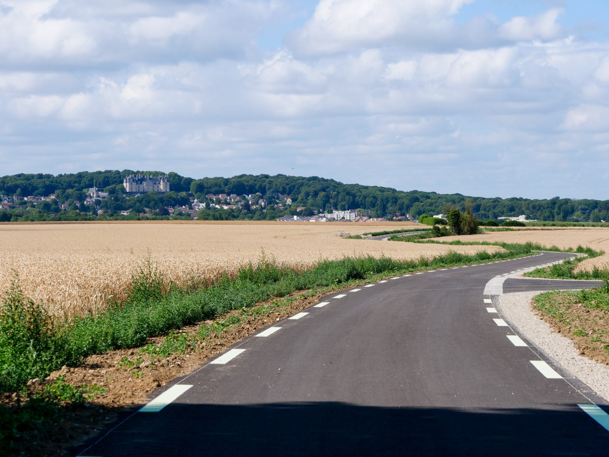 Une nouvelle voie verte pour relier Écouen au Mesnil-Aubry