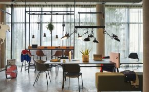 Hotel Moxy: zone Coworking