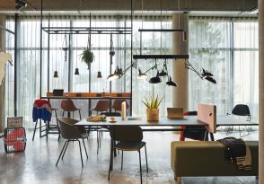 Hotel Moxy: zone Coworking