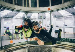 Simulateur de chute libre