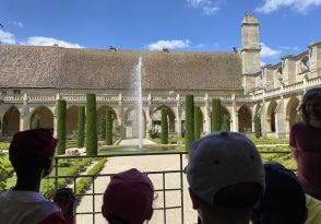jardin du cloitre Royaumont