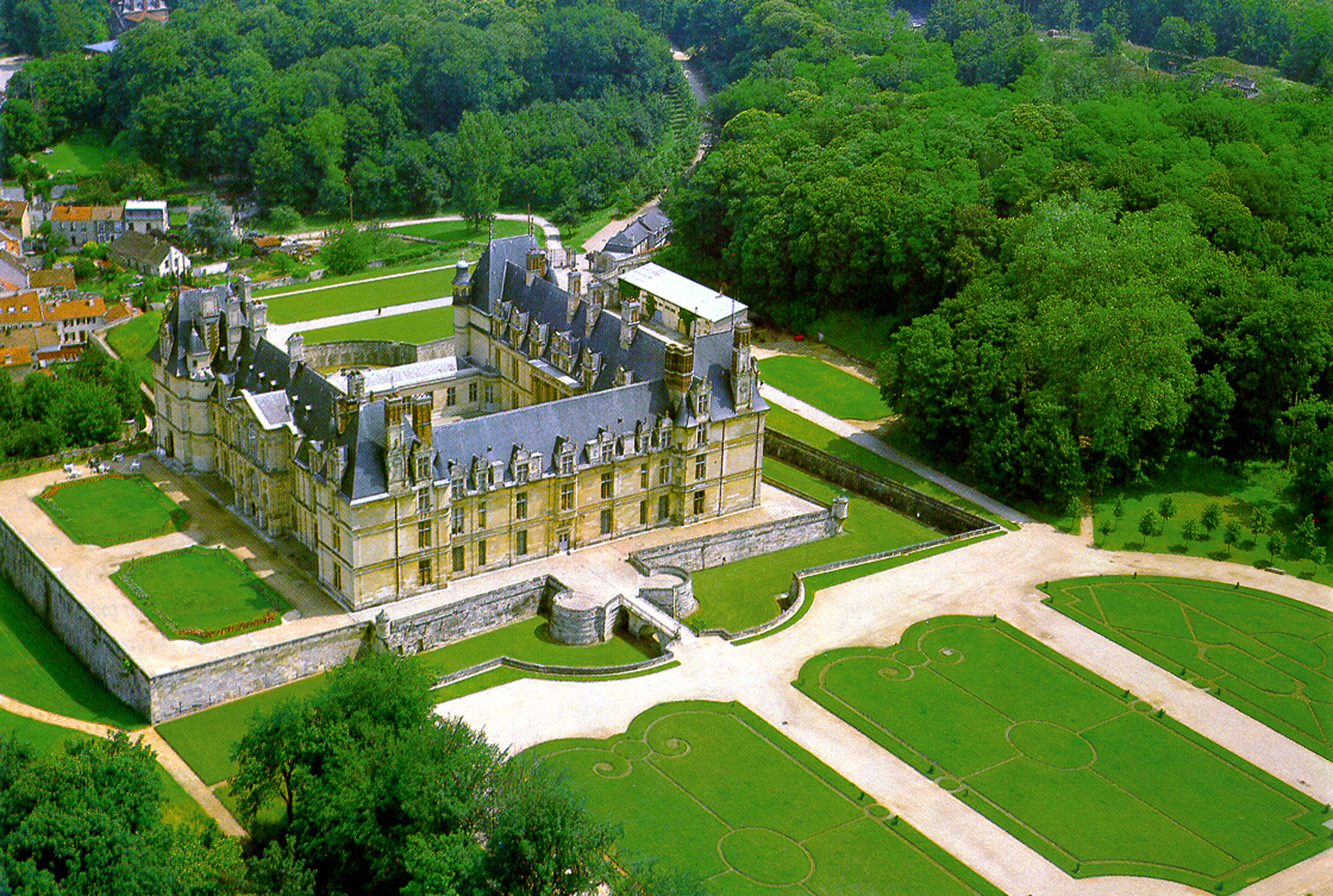 Parque del castillo de ecouen