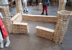 Atelier tout-petits : Courtine et échauguettes
