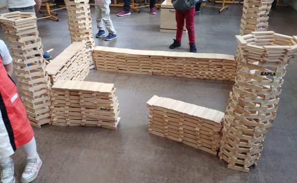Atelier tout-petits : Courtine et échauguettes