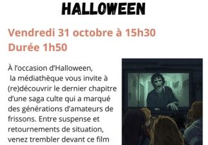 Spéciale halloween : projection de film