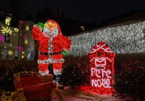 Lancement des illuminations de Noël