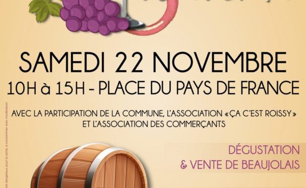 Beaujolais Nouveau à Roissy-en-France
