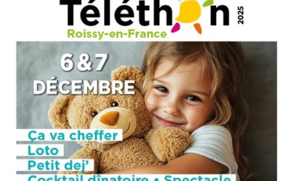 Téléthon à Roissy-en-France