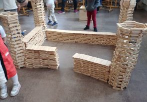 Atelier jeunes archéos : courtines et échauguettes