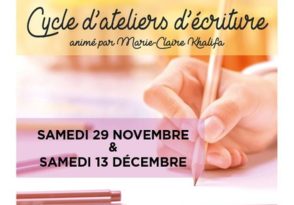 Atelier d’écriture