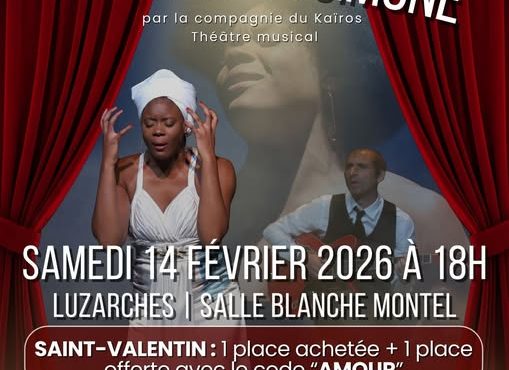 Théâtre : portrait de Ludmilla en Nina Simone_Luzarches