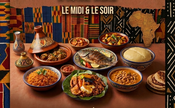 Le voyage culinaire de Léopoldine et Brahima