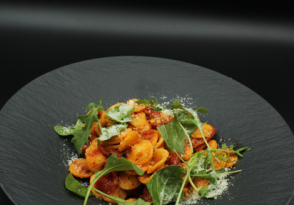 orecchiette all’Arrabbiata, Tomate confite, Basilic