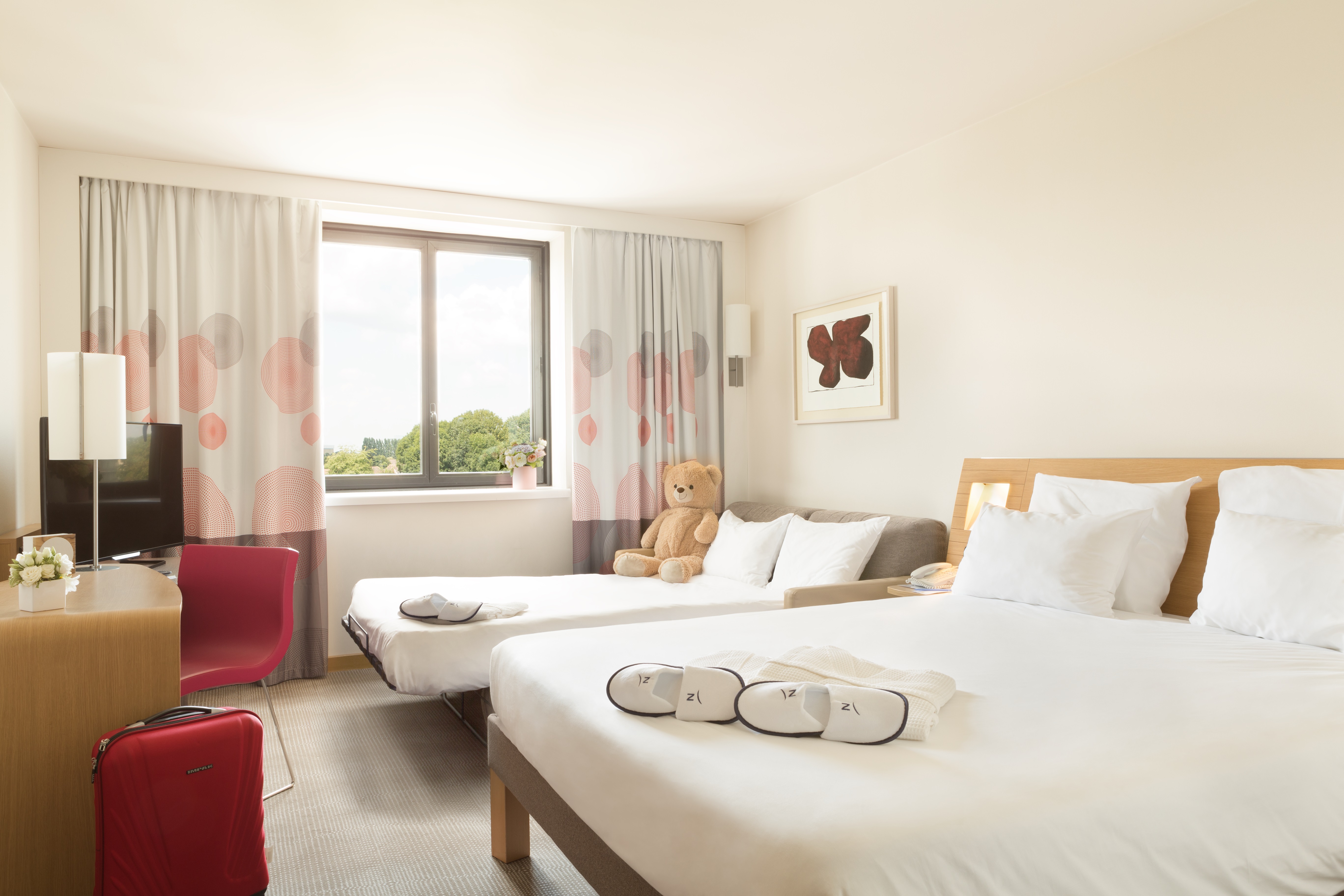 Chambre double du Novotel Convention & spa