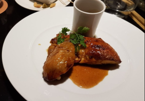 Plat du restaurant The French Taste by Guy Martin