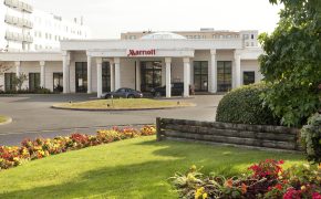 Marriott façade extérieure